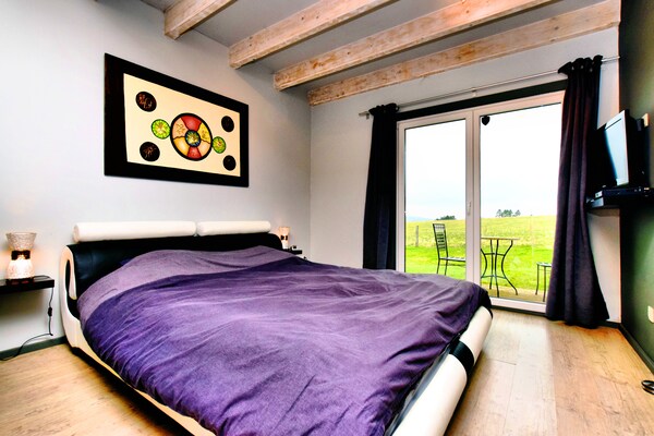 Foto van Villa met verwarmd buitenzwembad en sauna - Vakantiehuis in Manhay (lamormenil) - BedRoom