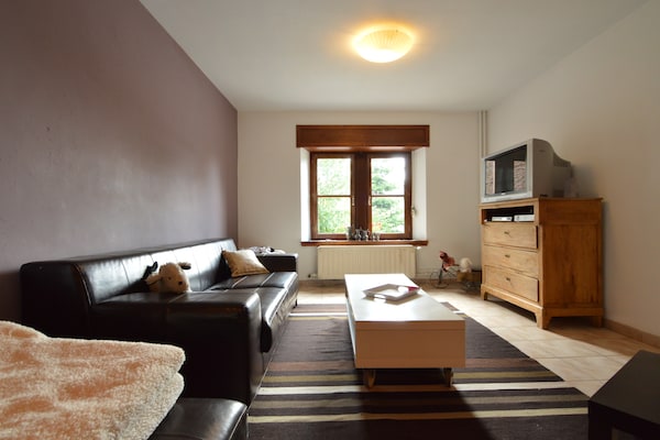 Foto van Vakantiehuis in Odeigne met sauna - Vakantiehuis in Odeigne - LivingRoom