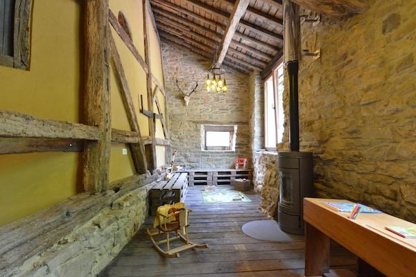 Foto van Vakantiehuis in Odeigne met sauna - Vakantiehuis in Odeigne - RecreationRoom