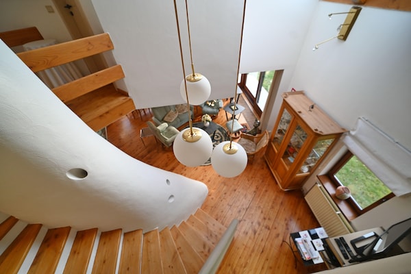 Foto van Lodge in Ardennen bij La Roche Centrum - Vakantiehuis in LA ROCHE EN ARDENNES - Landing