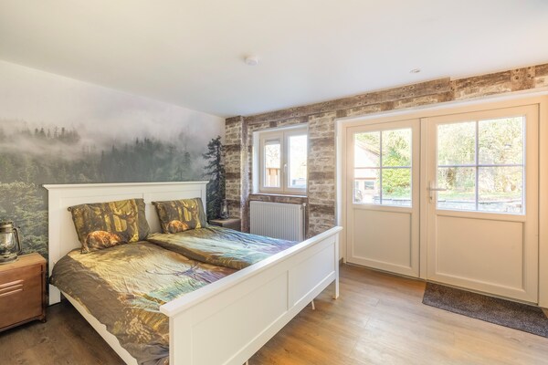 Foto van Luxe chalet in La Roche met grote tuin - Vakantiehuis in La Roche-en-Ardenne - BedRoom