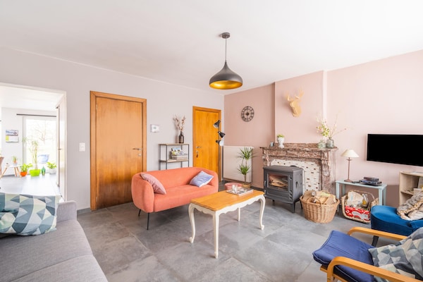 Foto van Charmant huisje met sauna - Vakantiehuis in Honnelles - LivingRoom