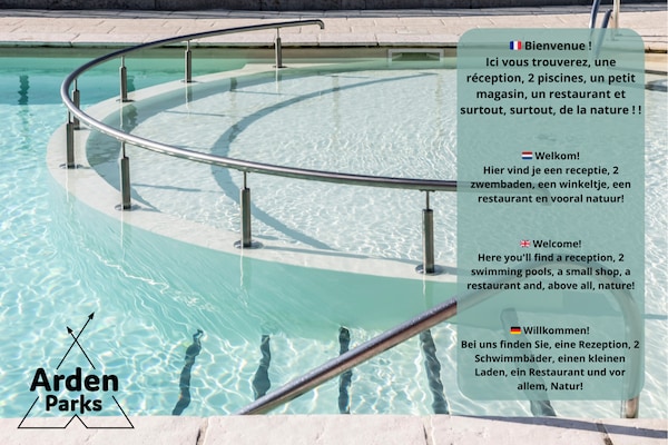 Foto van Houten 8-persoons vakantietent - Vakantiehuis in Signy-l’Abbaye - 