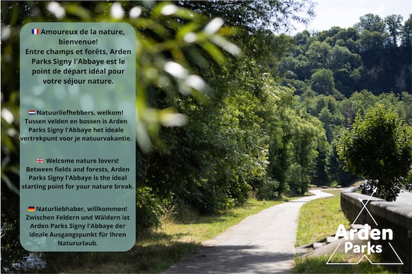 Foto van Houten 8-persoons vakantietent - Vakantiehuis in Signy-l’Abbaye - 