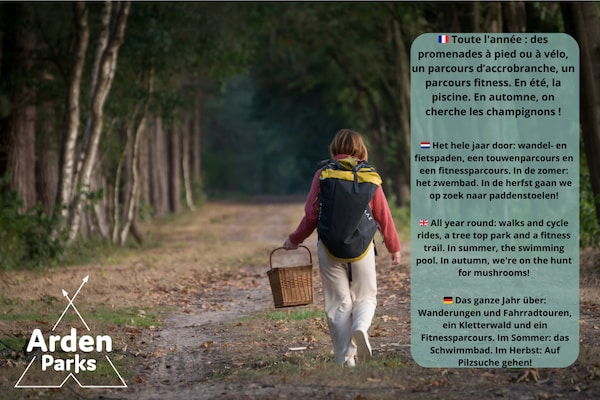 Foto van Houten 8-persoons vakantietent - Vakantiehuis in Signy-l’Abbaye - 